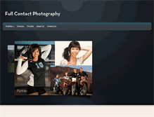 Tablet Screenshot of fullcontactphotography.com